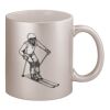 11oz Metallic Silver Mug Thumbnail