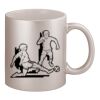 11oz Metallic Silver Mug Thumbnail