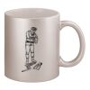 11oz Metallic Silver Mug Thumbnail