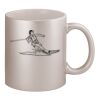 11oz Metallic Silver Mug Thumbnail