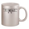 11oz Metallic Silver Mug Thumbnail