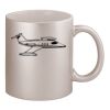 11oz Metallic Silver Mug Thumbnail