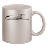 11oz Metallic Silver Mug Thumbnail