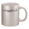 11oz Metallic Silver Mug Thumbnail