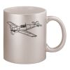 11oz Metallic Silver Mug Thumbnail