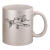 11oz Metallic Silver Mug Thumbnail