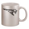 11oz Metallic Silver Mug Thumbnail