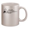 11oz Metallic Silver Mug Thumbnail