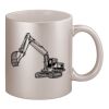 11oz Metallic Silver Mug Thumbnail