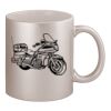 11oz Metallic Silver Mug Thumbnail