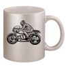 11oz Metallic Silver Mug Thumbnail