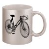 11oz Metallic Silver Mug Thumbnail
