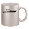 11oz Metallic Silver Mug Thumbnail