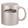 11oz Metallic Silver Mug Thumbnail