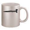 11oz Metallic Silver Mug Thumbnail