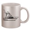 11oz Metallic Silver Mug Thumbnail