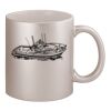 11oz Metallic Silver Mug Thumbnail