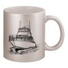 11oz Metallic Silver Mug Thumbnail