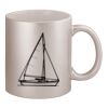 11oz Metallic Silver Mug Thumbnail