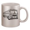 11oz Metallic Silver Mug Thumbnail