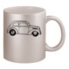 11oz Metallic Silver Mug Thumbnail