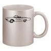11oz Metallic Silver Mug Thumbnail