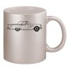 11oz Metallic Silver Mug Thumbnail