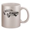 11oz Metallic Silver Mug Thumbnail