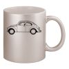 11oz Metallic Silver Mug Thumbnail