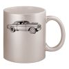 11oz Metallic Silver Mug Thumbnail