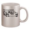 11oz Metallic Silver Mug Thumbnail
