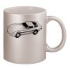 11oz Metallic Silver Mug Thumbnail