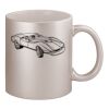 11oz Metallic Silver Mug Thumbnail