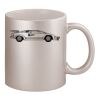 11oz Metallic Silver Mug Thumbnail