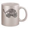 11oz Metallic Silver Mug Thumbnail