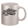 11oz Metallic Silver Mug Thumbnail