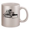 11oz Metallic Silver Mug Thumbnail
