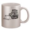 11oz Metallic Silver Mug Thumbnail