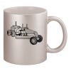 11oz Metallic Silver Mug Thumbnail