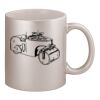 11oz Metallic Silver Mug Thumbnail