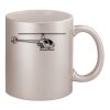 11oz Metallic Silver Mug Thumbnail