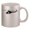 11oz Metallic Silver Mug Thumbnail