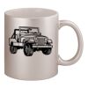 11oz Metallic Silver Mug Thumbnail