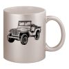 11oz Metallic Silver Mug Thumbnail