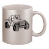 11oz Metallic Silver Mug Thumbnail