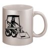 11oz Metallic Silver Mug Thumbnail