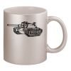 11oz Metallic Silver Mug Thumbnail