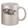 11oz Metallic Silver Mug Thumbnail