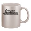 11oz Metallic Silver Mug Thumbnail