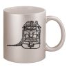 11oz Metallic Silver Mug Thumbnail